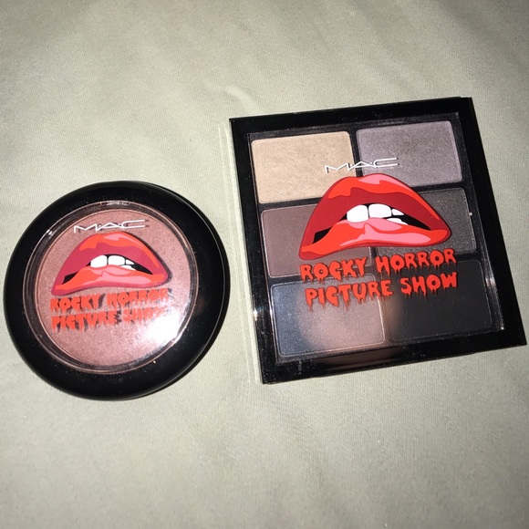 MAC Cosmetics Other - Mac Rocky Horror Eyeshadow palette & blush