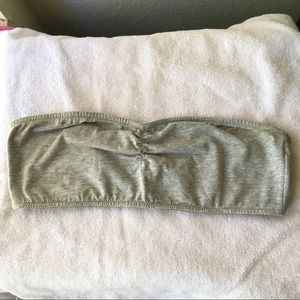 Forever 21 grey bandeau top