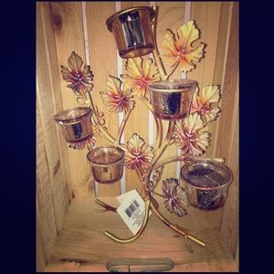 Gold Candle Holder 💎