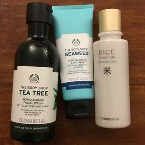 The Body Shop & The Face Shop skincare bundle!