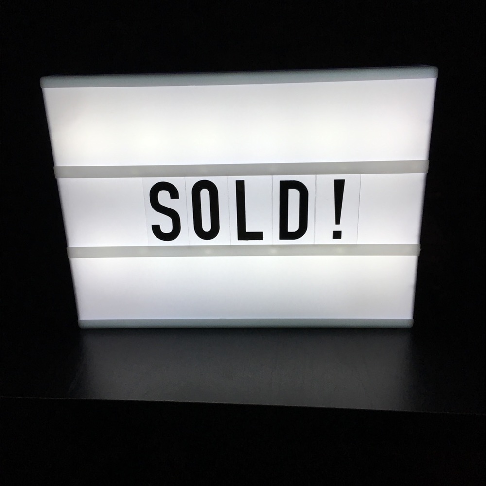 Sold!