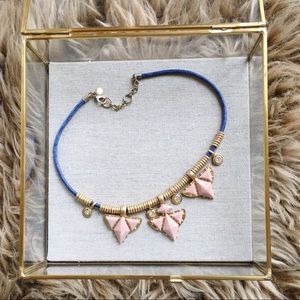 J.Crew Necklace w/ Blue and Pink Accents