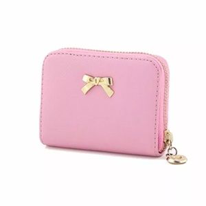 Bowknot Zipper Coin Wallet
