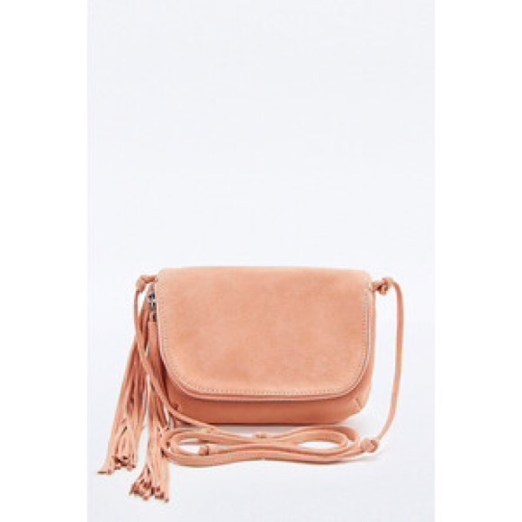 kimchi blue suede cross body bag (ISO) - Picture 2 of 2