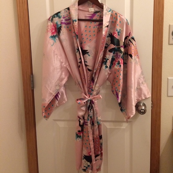 *sold out* Pink Bridesmaid robe - Picture 7 of 8