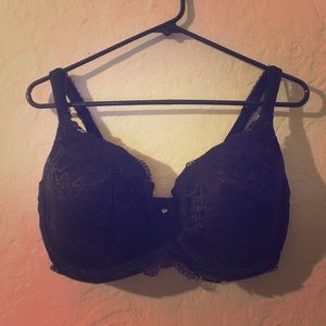VS Body by Victoria Lined Demi Black Lace Bra