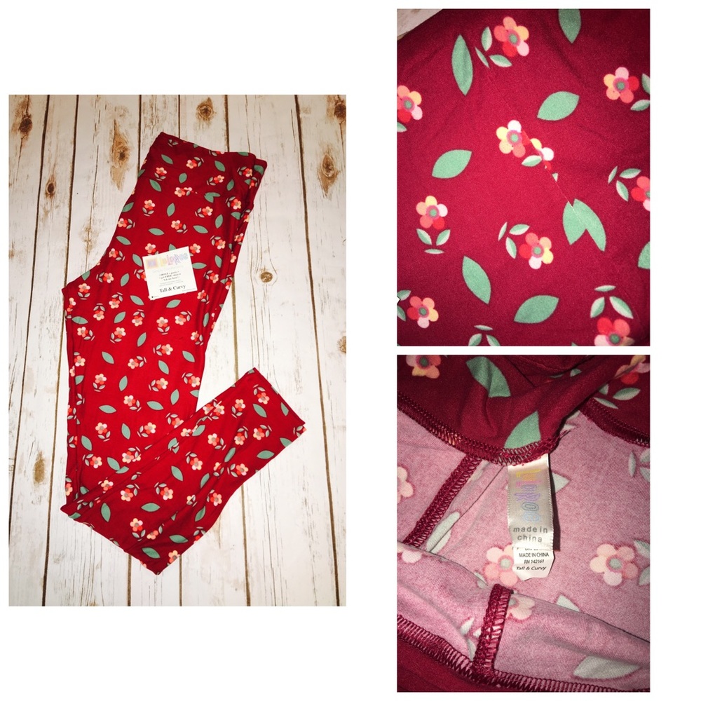 NWT LuLaRoe Butter-Soft Leggings Tall & Curvy