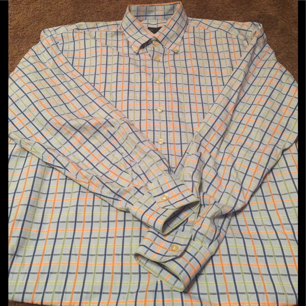 Men's Scott Barber L/S Button Down Dress Shirt