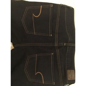 AEO American Eagle Jeggings Skinny Jeans DARK NWOT