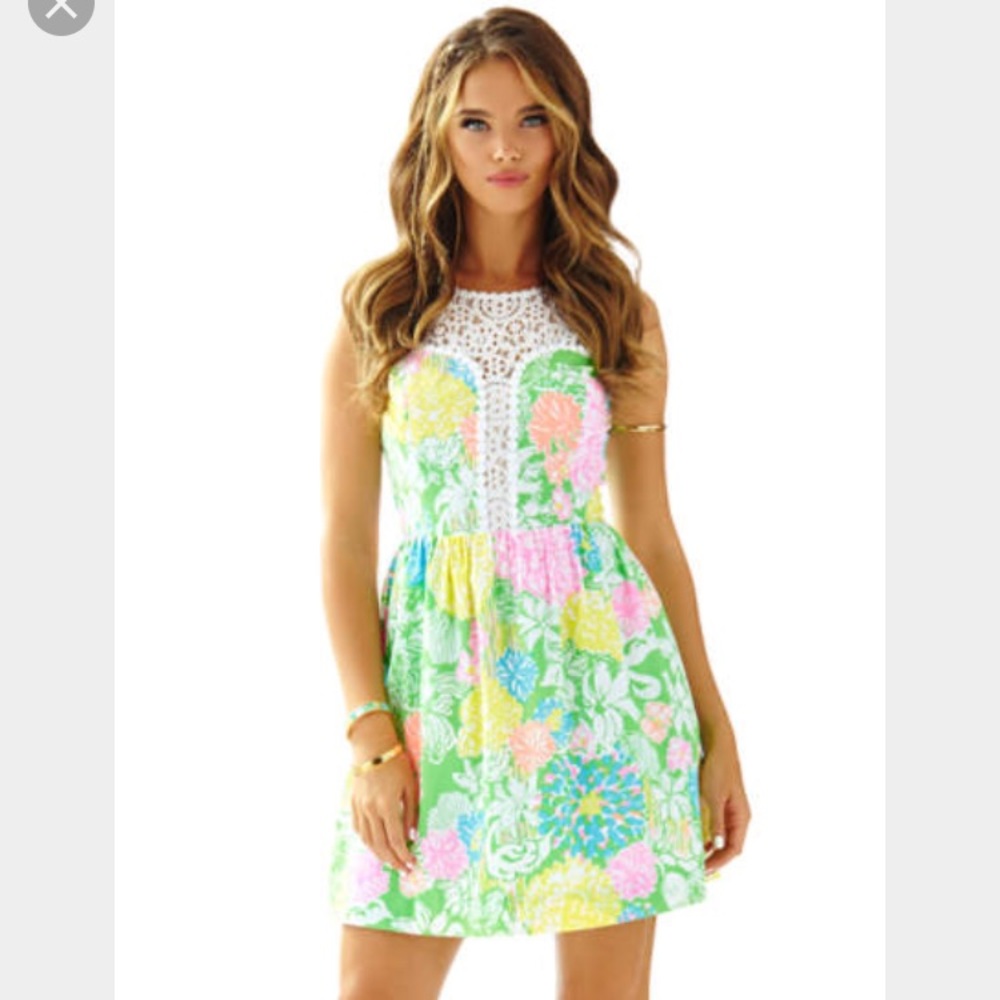 NWT Lilly Pulitzer Reagan Fit & Flare Sz  14