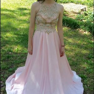 David's Bridal Two-piece Gown