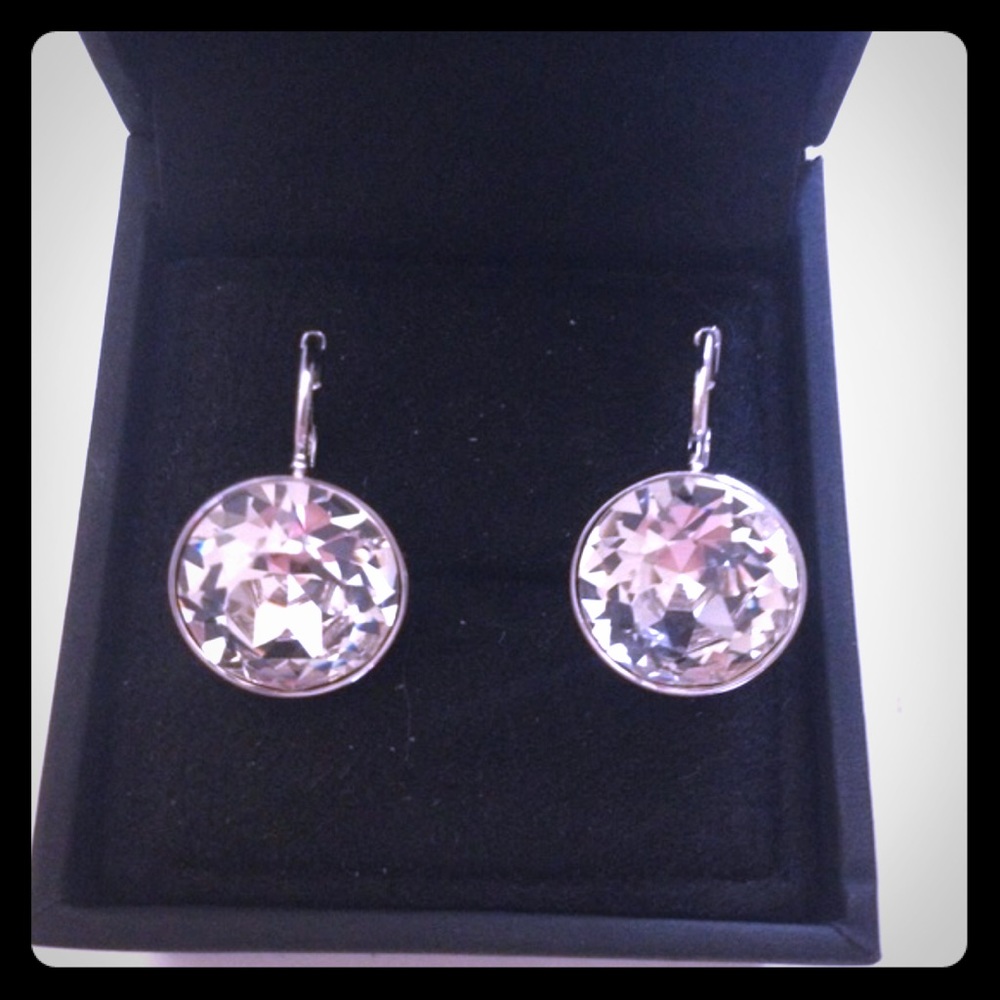 Swarovski crystal earrings (genuine)