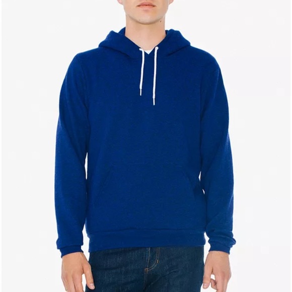 American Apparel Other - NEW American Apparel Blue Hoodie - Peppered Lapis