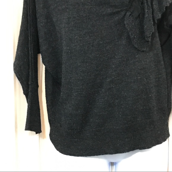 Anthropologie Knitted & Knotted Ruffle Sweater - Picture 4 of 6