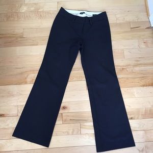 Navy Loft work pants in Marisa Fit