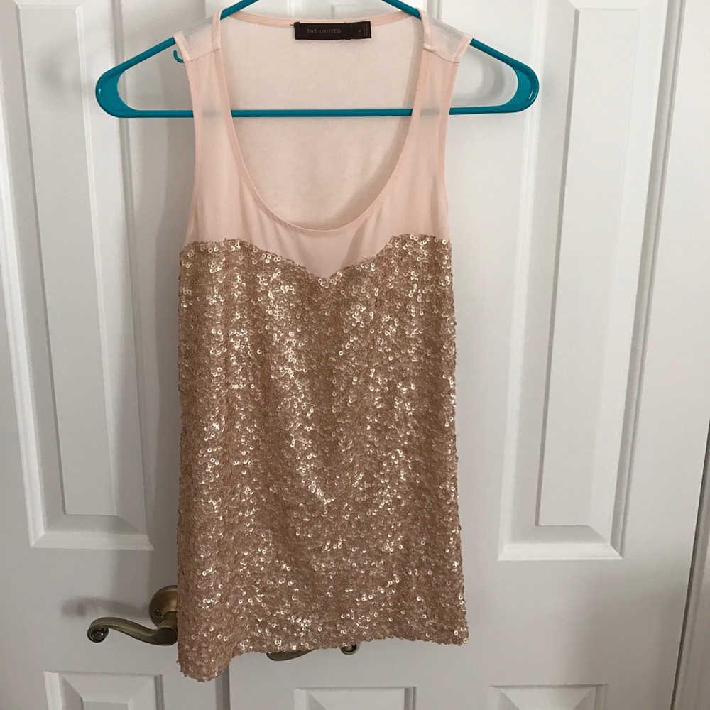The Limited sparkly tank top Size M