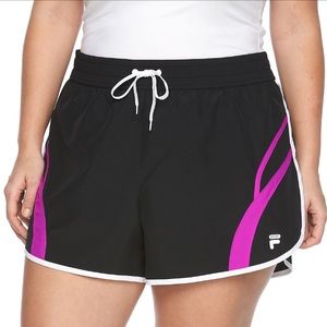 FILA Womens Plus Black Perfect Performance