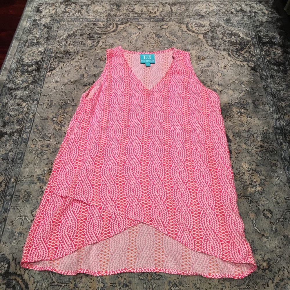 Escapada Pink and orange tank size s