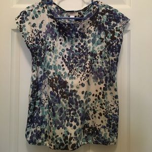 LOFT cap sleeve blouse