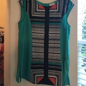 ECI button back blouse