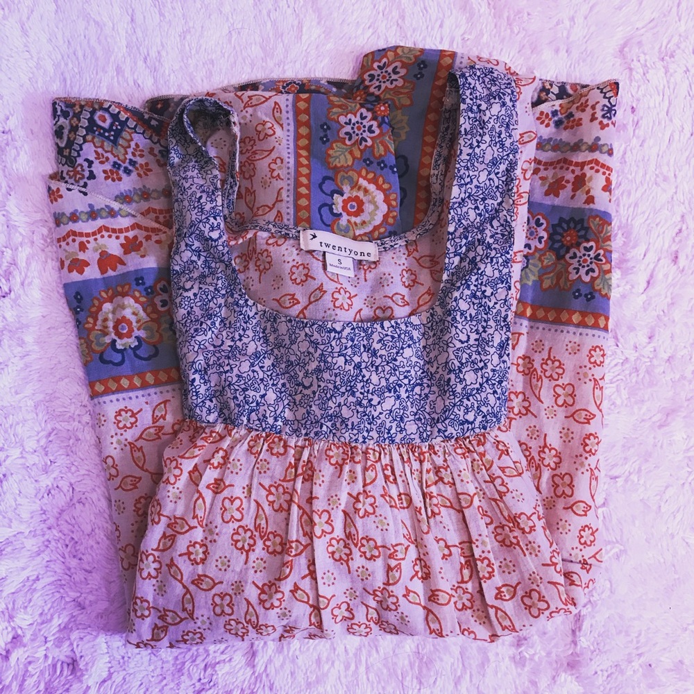 Forever 21 Floral Top