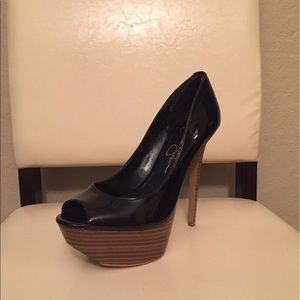 Jessica Simpson platform shoes