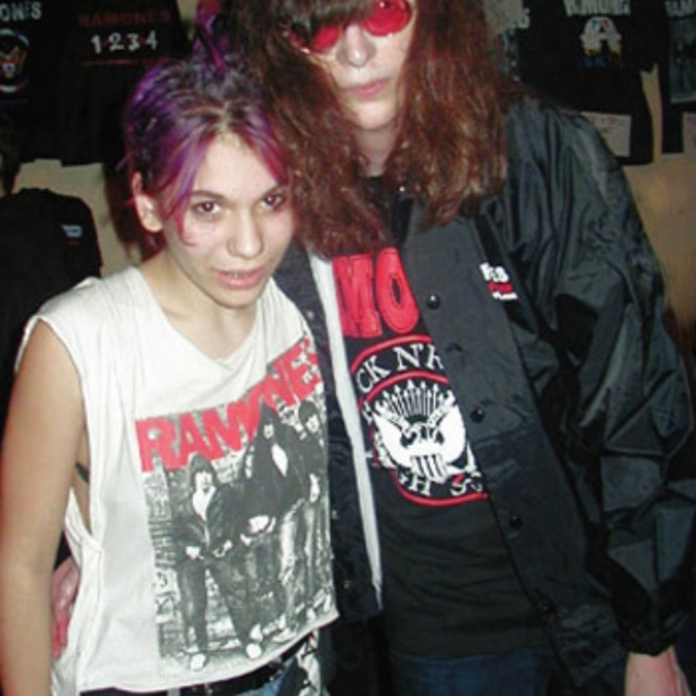Vintage Ramones top. As seen w/Joey Ramone