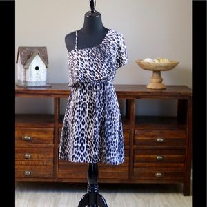 Women's cheetah print dress