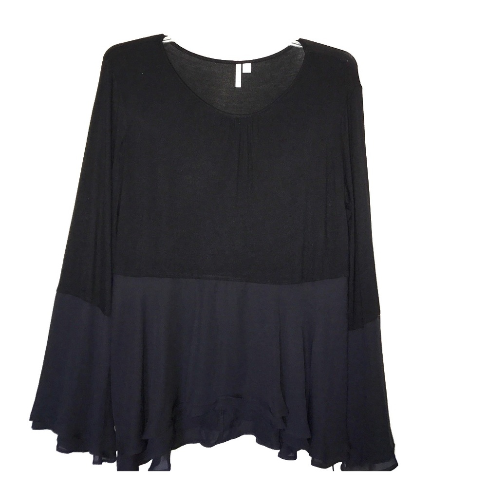 Elle peplum top