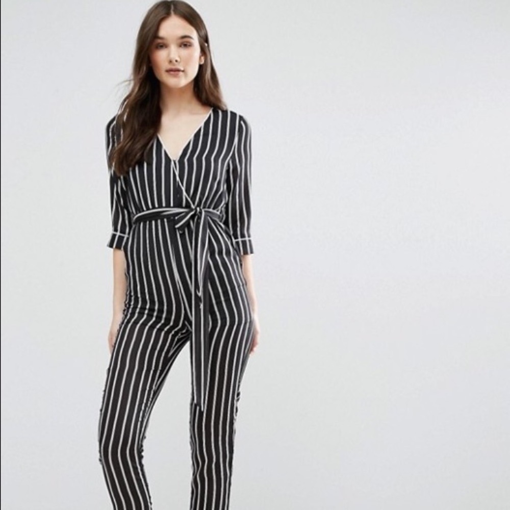 Influence Striped Jumpsuit