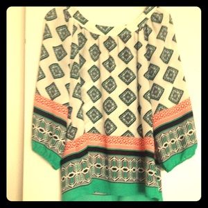 Violet & Claire Printed Top