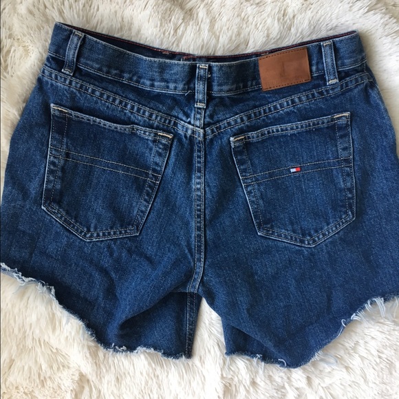 Tommy Hilfiger Pants - Tommy Hilfiger high waist cut off shorts