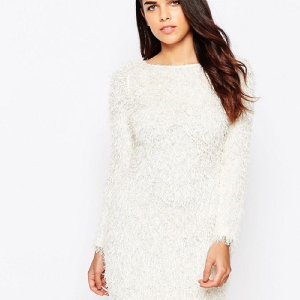AX Paris Shaggy Jumper Dress