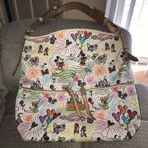Disney Sketch Zip Pocket Satchel