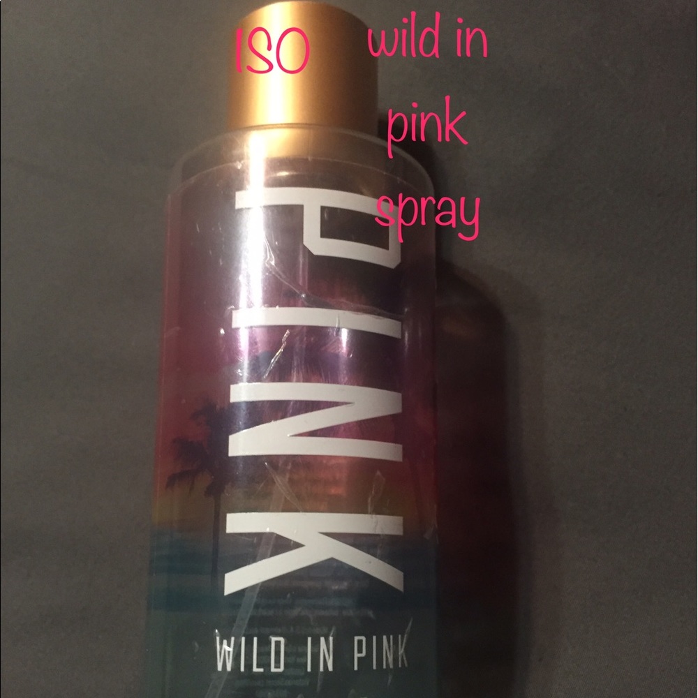 ISO Wild in Pink body spray!