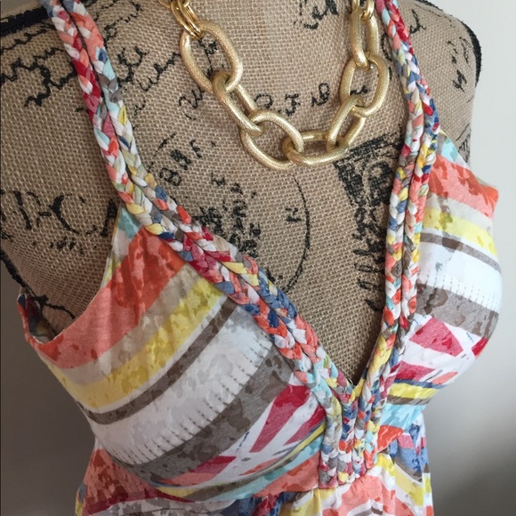 Boho chic burnout tank 🌼 - Picture 3 of 6