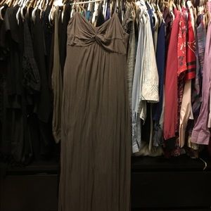 Gray Dress - Long - Down to Feet
