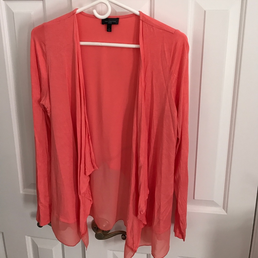 The Limited Coral cardigan. Size S