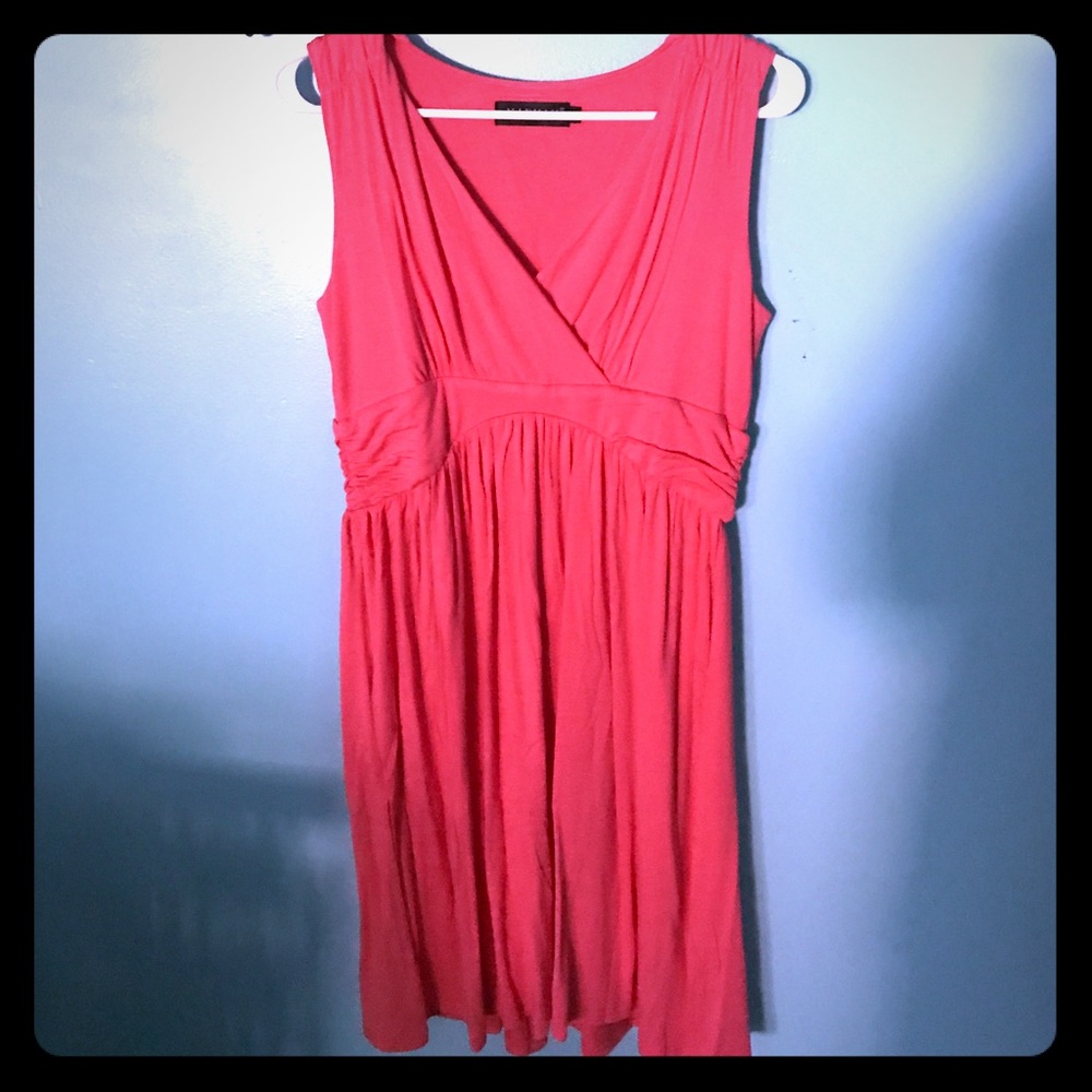 Coral dress
