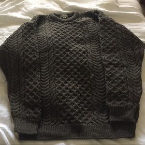 Men's XL Tall 100% Wool Sweater