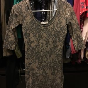 Floral Skin Tight Dress from Forever 21