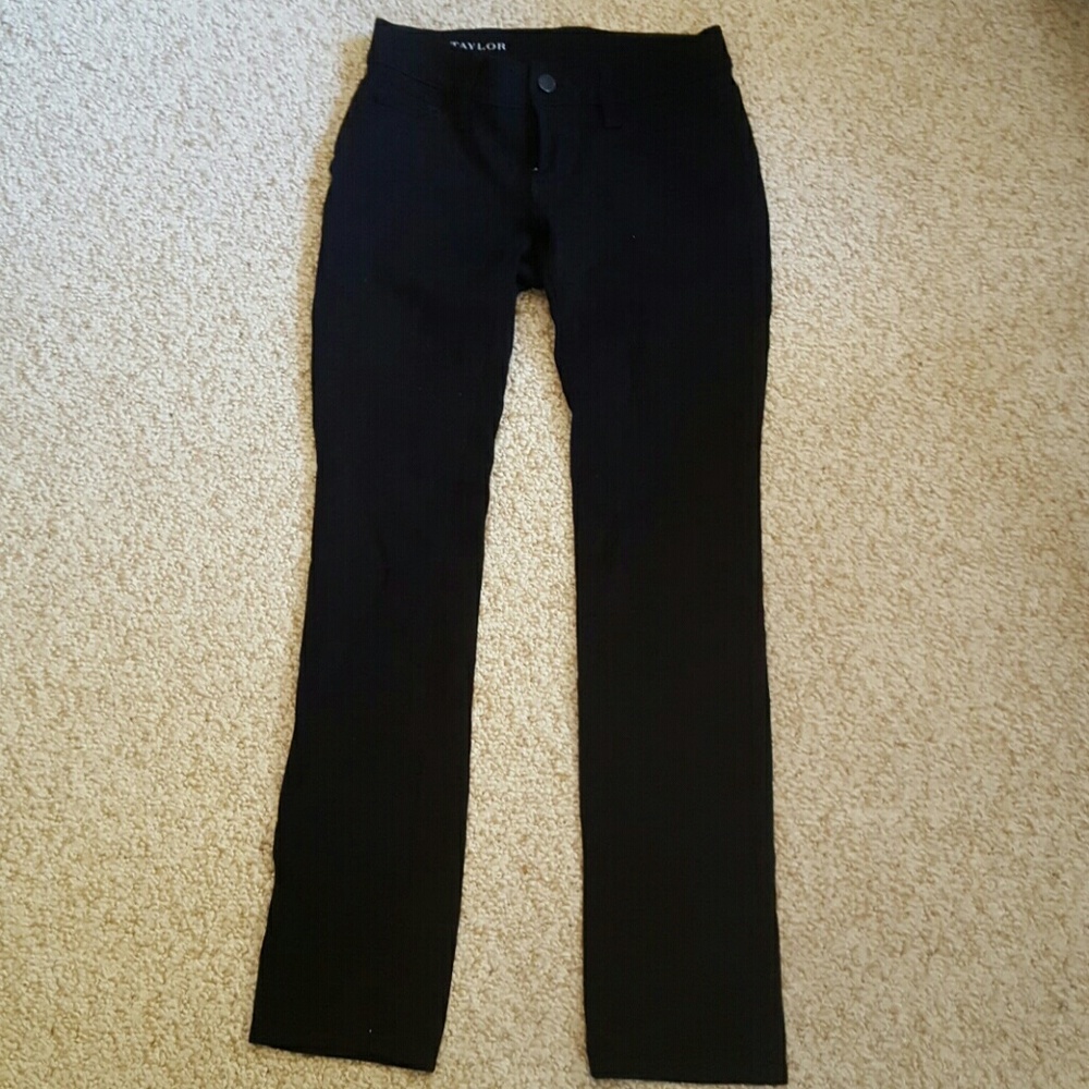 Black Ann Taylor ponte pants