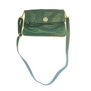 forest green Tory burch crossbody bag or clutch!