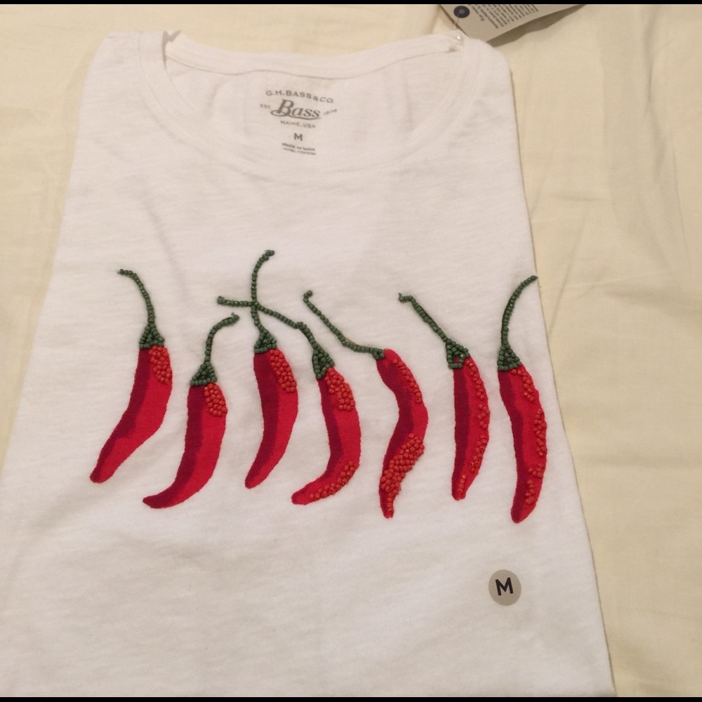 Brand new T shirt with chili design