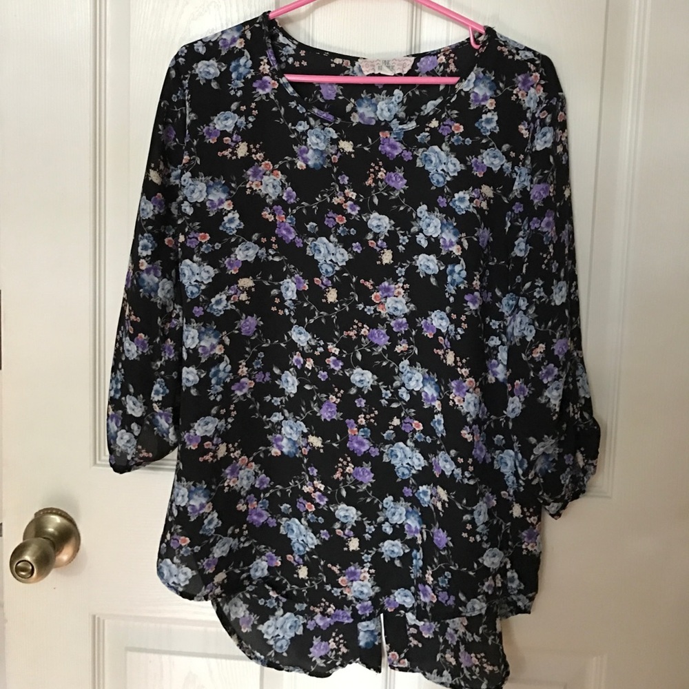 Floral Top size L