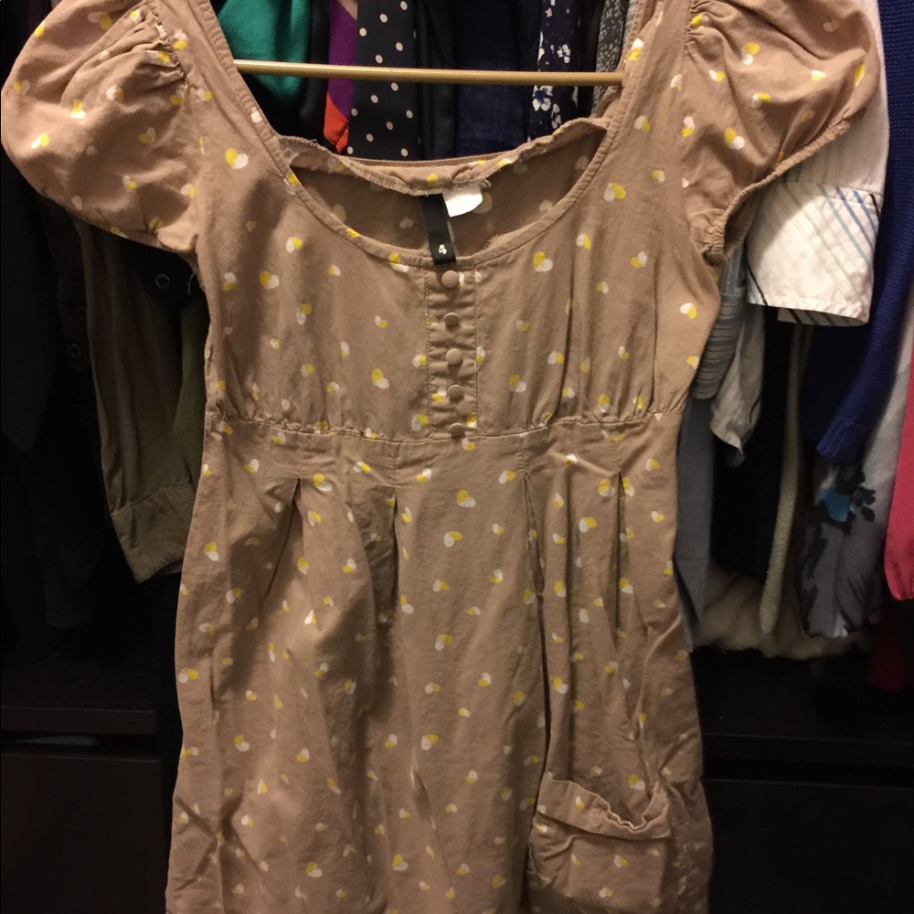 Tan/Yellow Dress