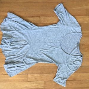 Gray blouse from Finn and Clover