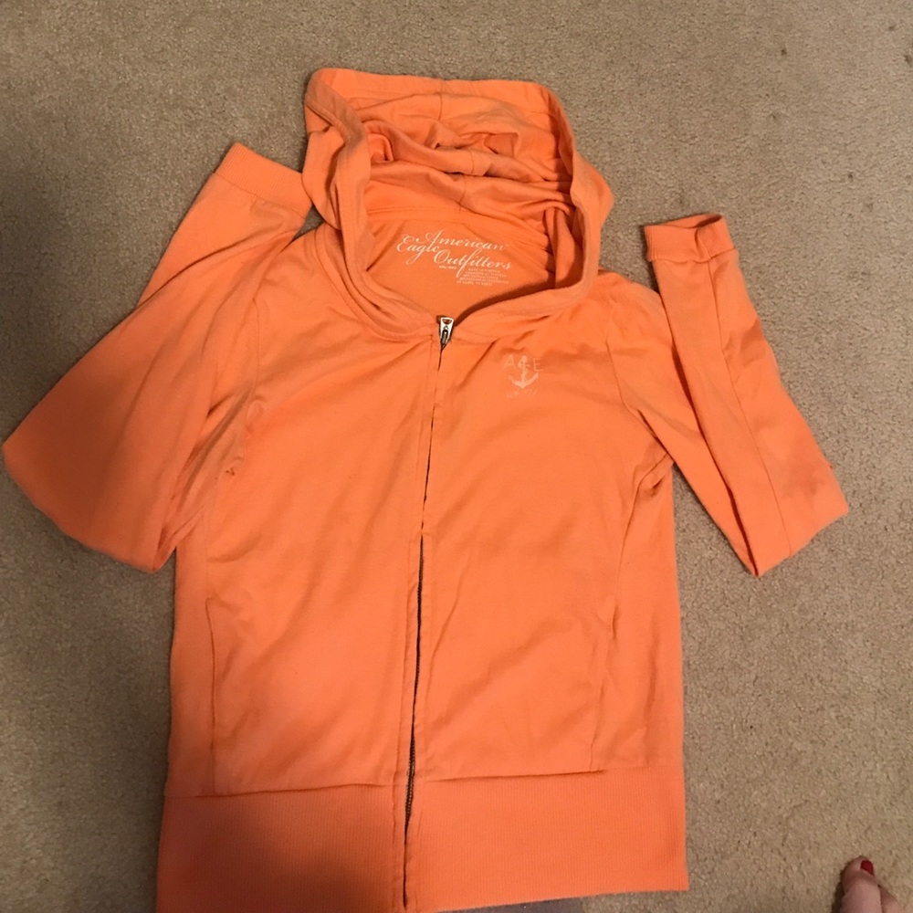 American eagle lightweight zip up hoodie