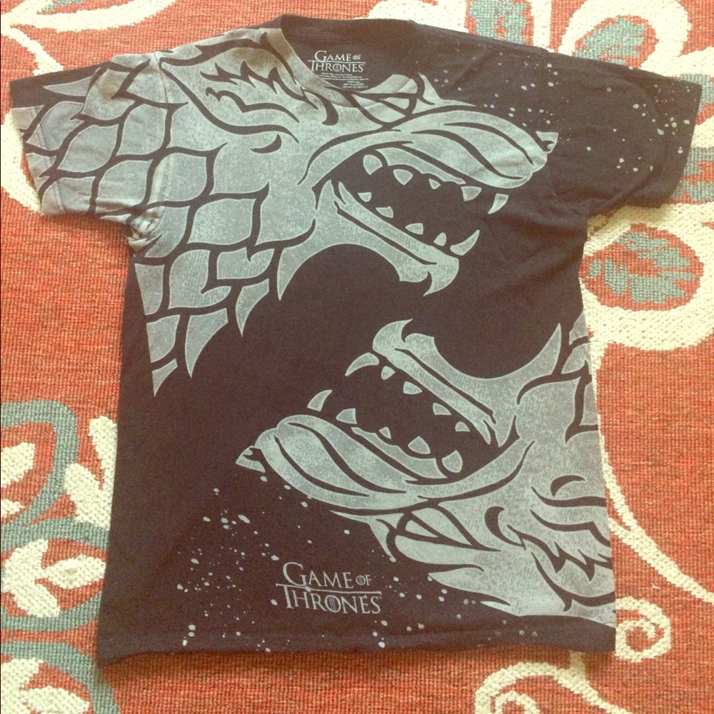 Game of Thrones, House Stark black T-shirt