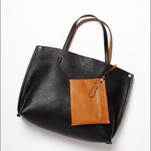 Free People slouchy tote vegan